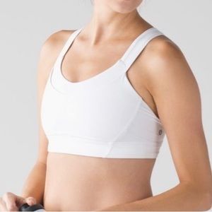 Lululemon Rack Pack Bra - White - size 4